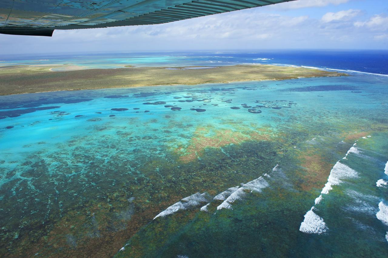 Special NY flight - Abrolhos Island Beach Day with Pink Lake From Kalbarri