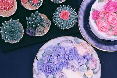 Buttercream Piping Flower Art Cake Decoration Workshop A2+B+C1