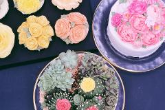 Buttercream Piping Flower Art Cake Decoration Workshop A1+B+C2