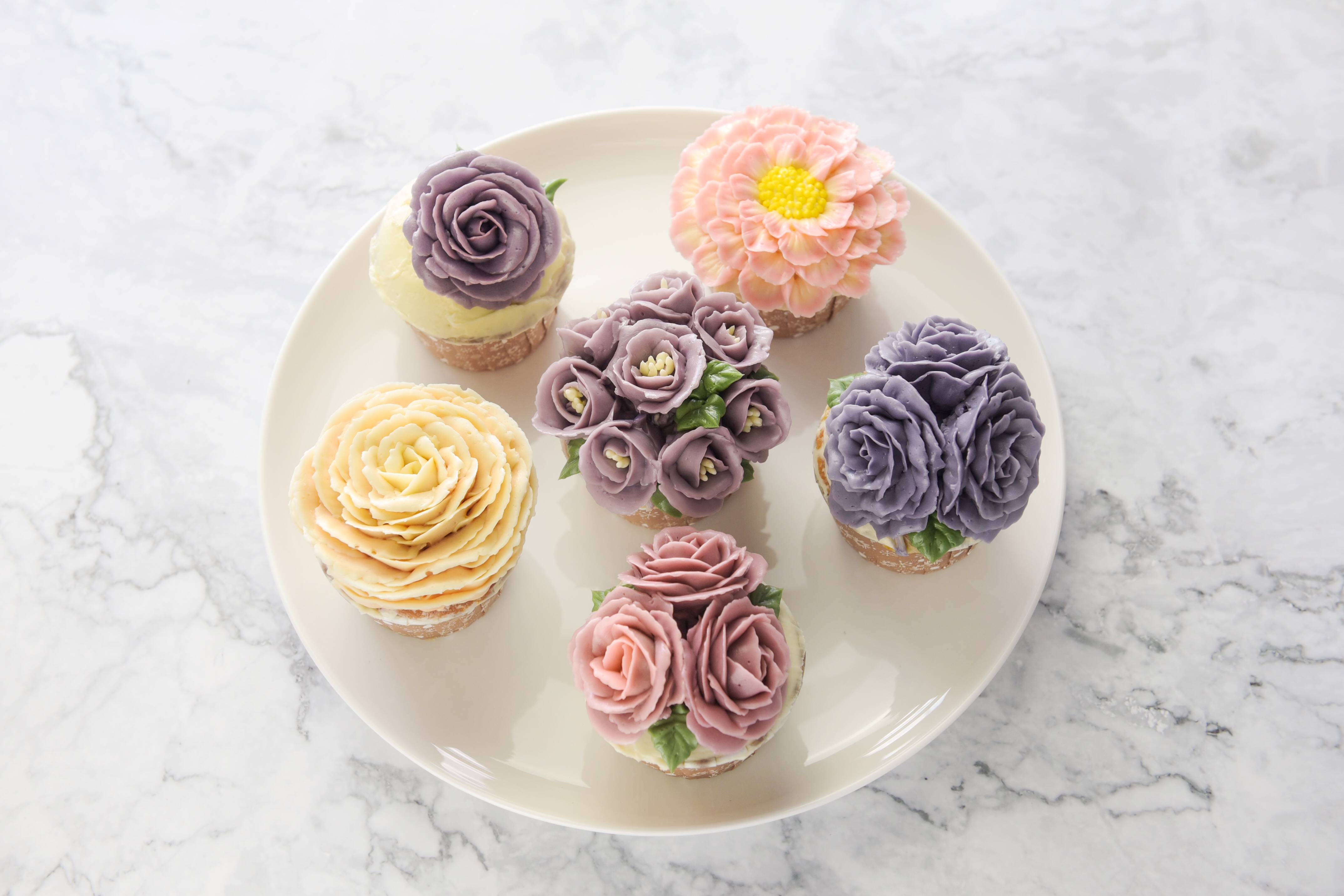 Buttercream Piping Flower Art Cake Decoration Workshop A1