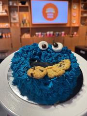 Kids Cake Decorating - Cookie Monster