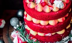 Christmas Red Velvet Mini Cakes Class