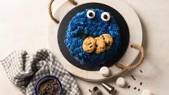 Kids Cake Decorating - Cookie Monster