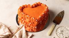 Baking Class - Vintage Heart Cake 