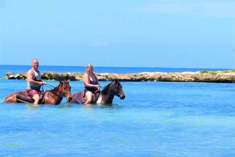 Jamwest Safari and Horseback Ride Combo Tour (From Grand Palladium, Lucea)