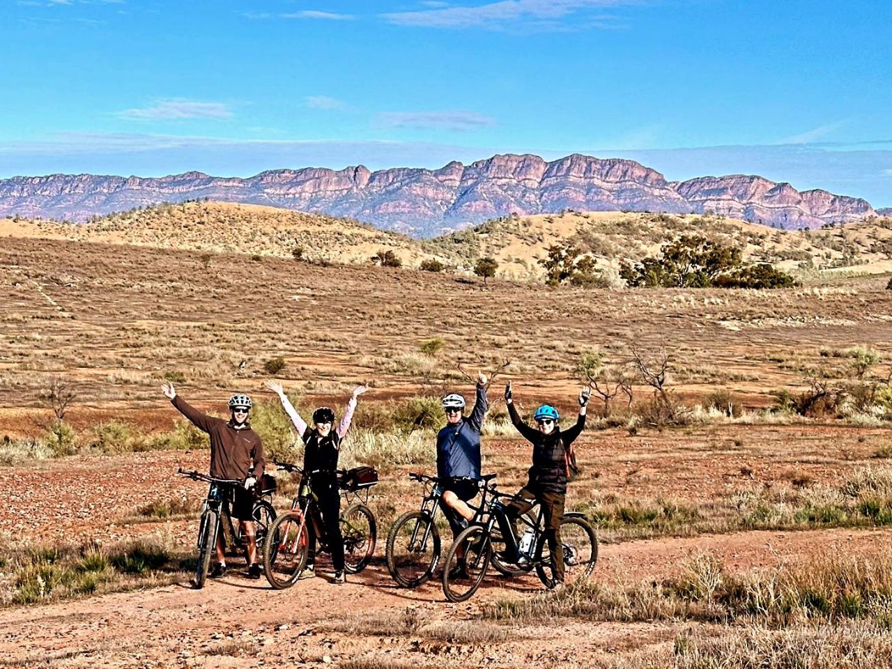 7-Day Flinders Ranges, Outback and Clare Valley E-Bike Tour