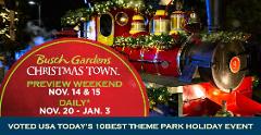 Busch Gardens Christmas Town & the Barn