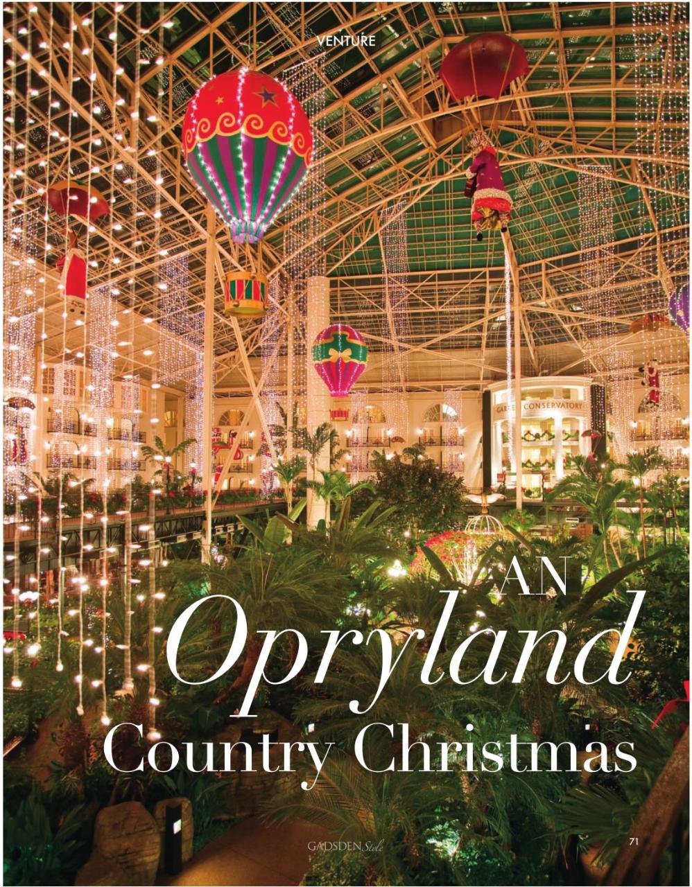 Christmas in Nashville at  Opryland Resort & the American Queen "Countess" Steamboat