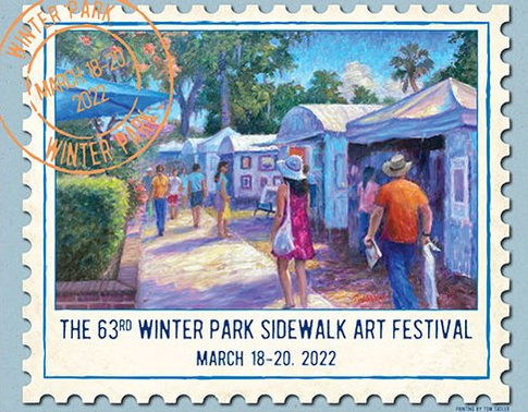 Winter Park Sidewalk Art Festival - 64th Annual 