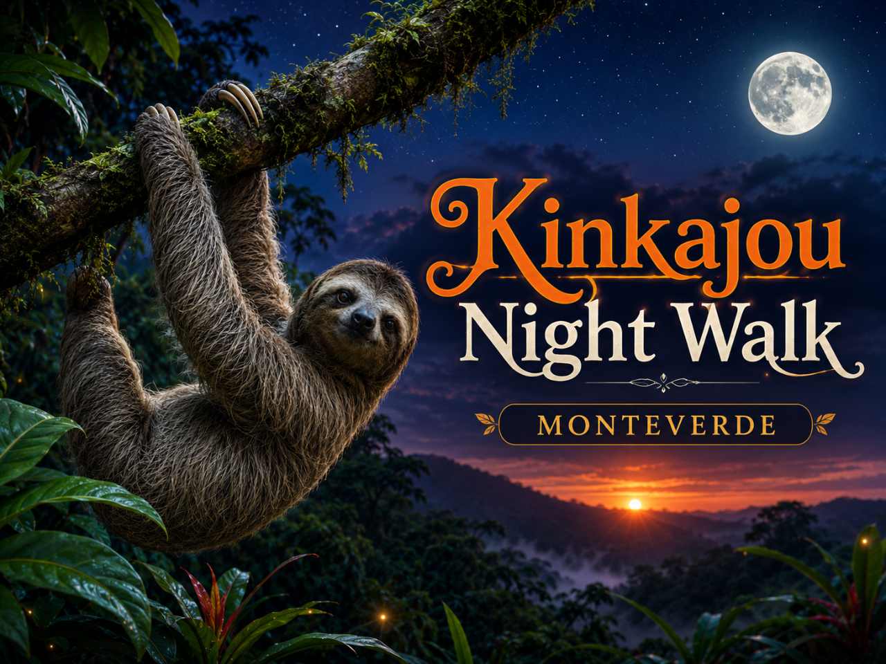 Kinkajous Night Walk