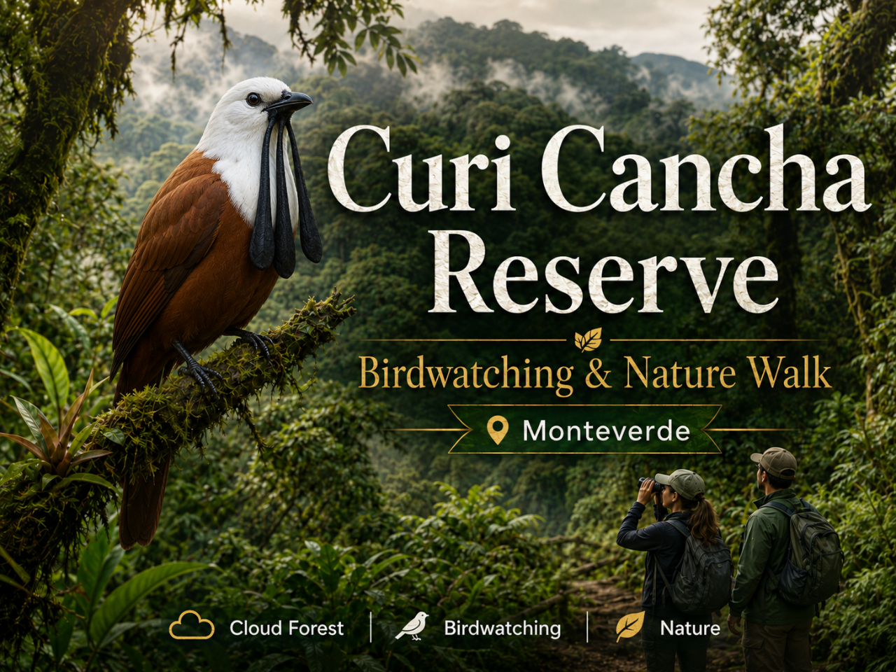 Curicancha Cloud Forest Reserve Guided Tour + Entrance + Guide