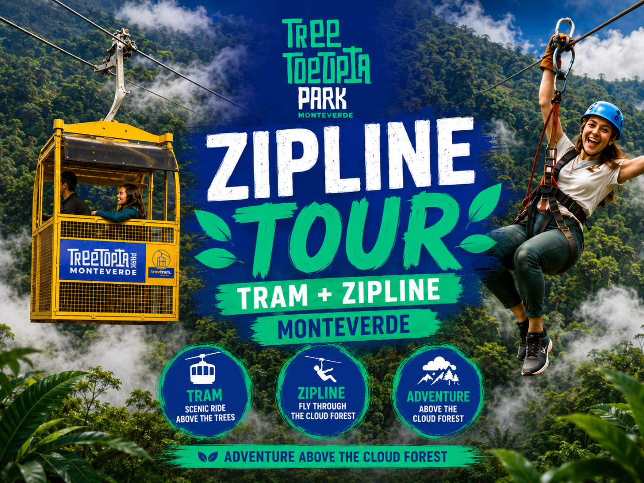 Treetopia Park Sky Tram + Sky Trek (Formerly Sky Adventures)