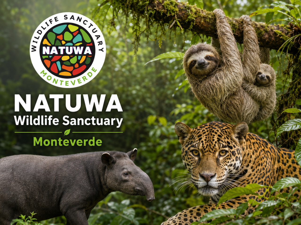 NATUWA MONTEVERDE -Wildlife Sanctuary in Monteverde