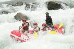 Rafting on the Sarapiqui River Class 3 and 4 with Desafio Adventures