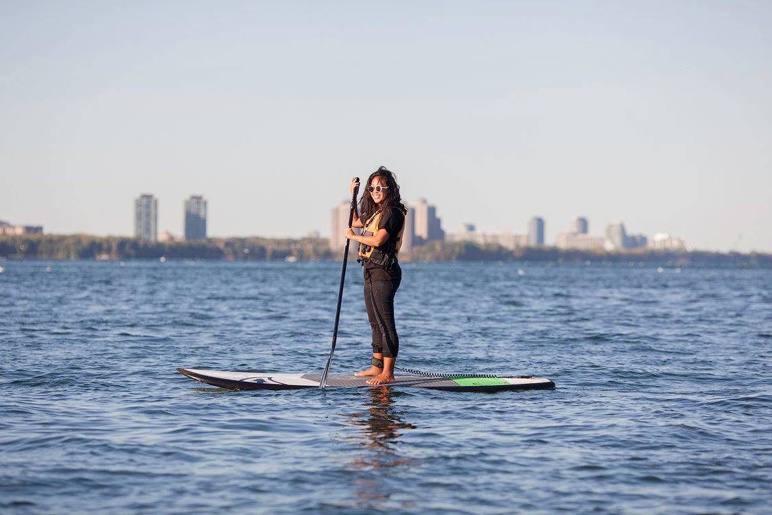 Initiation à la planche à pagaie / Stand-up paddleboard (SUP) initiation