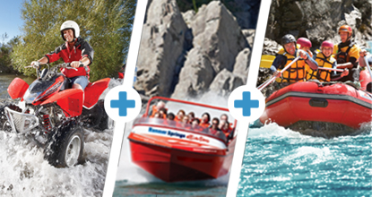 Triple Thriller - JET RAFT QUAD TWINSEATER FOR TWO