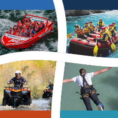 Hanmer Springs Challenge - Jet Boat, Raft, Quad & Bungy