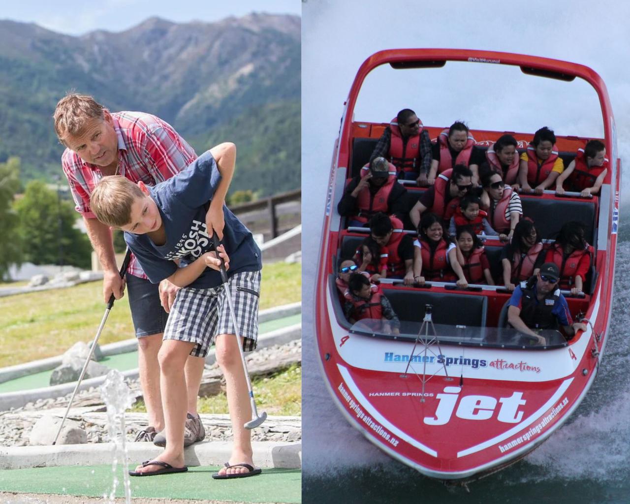 Jet Boat & Mini Golf