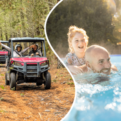 2-seat Off Road Buggy and Thermal Pools Pass