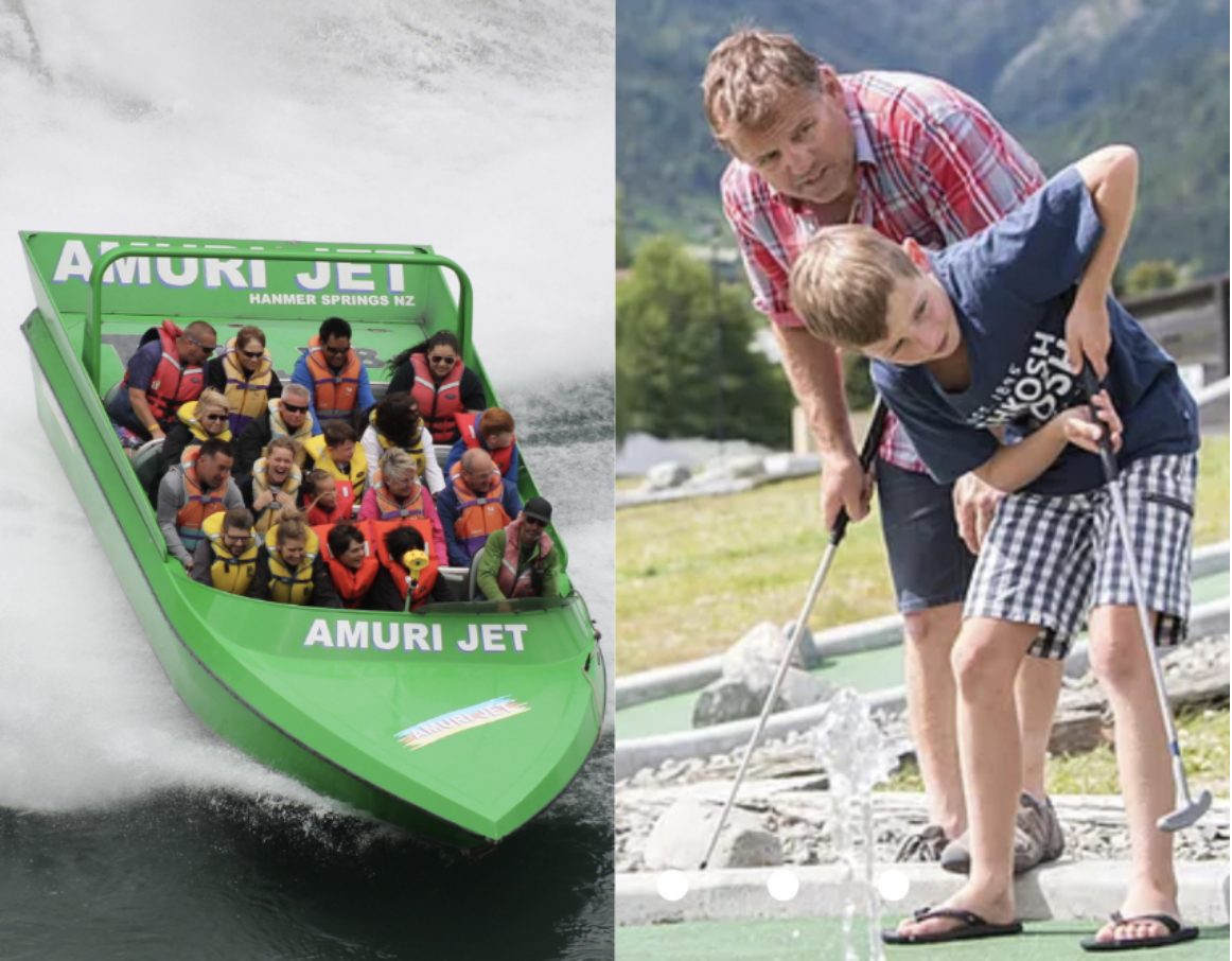 Jet Boat & Mini Golf