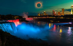 Niagara Falls Total Solar Eclipse Private Day Tour From Toronto For 1-6 people