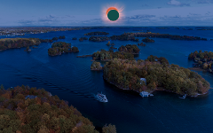 1000 Islands Total Solar Eclipse Private Day Tour With Islands Cruise