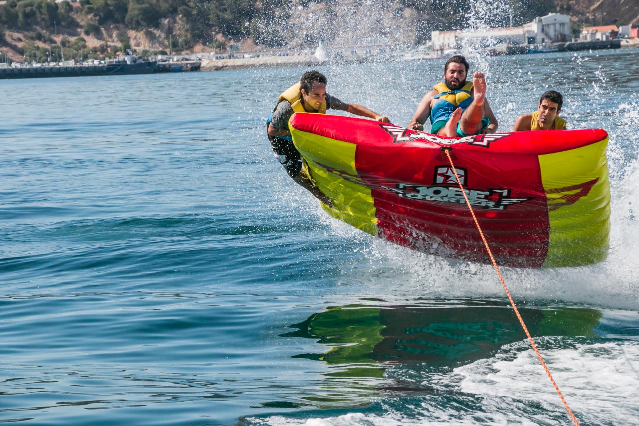 Fun Boat na região da Arrábida