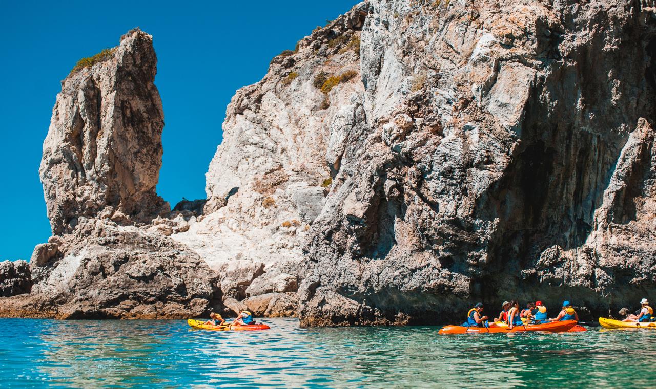 Tour de Kayak - Sesimbra Selvagem