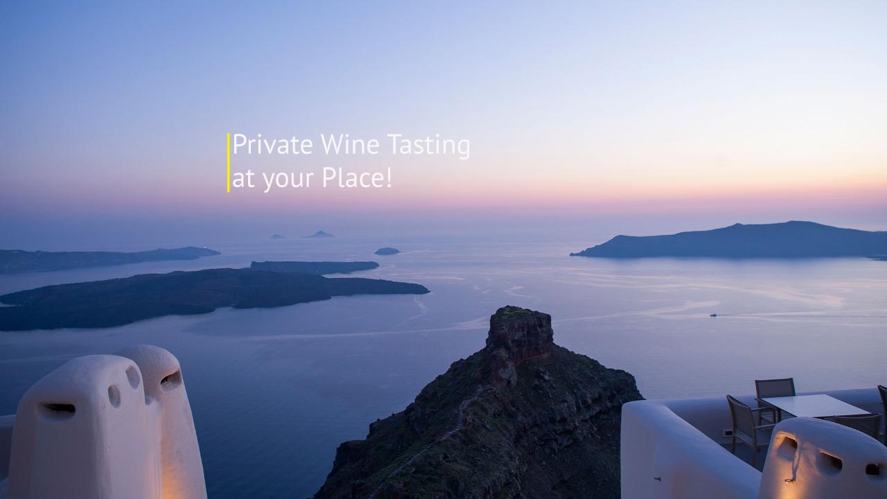 Private Wine Tasting at your Place