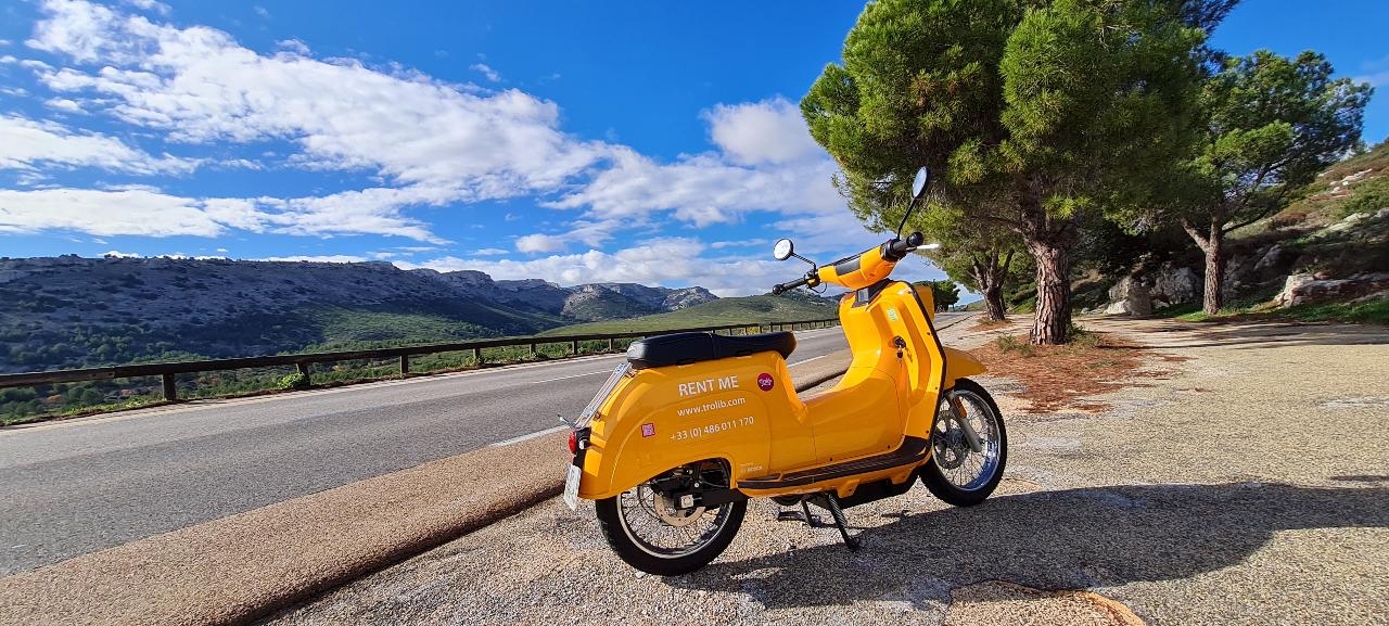 Location Scooter electrique Marseille équivalent 50cc EMotorbike