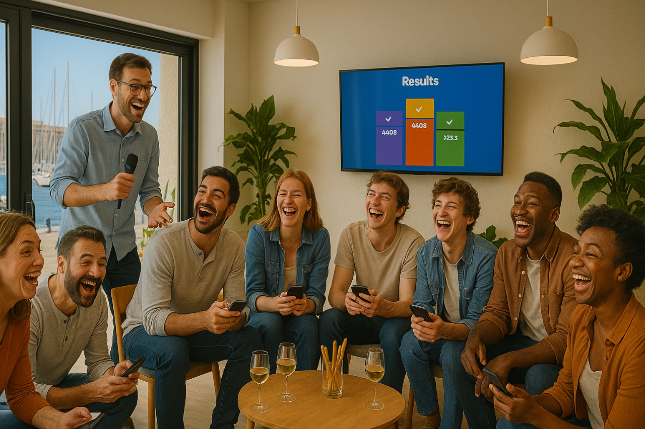 Apero marseillais  avec option quizz / blind test special groupes 