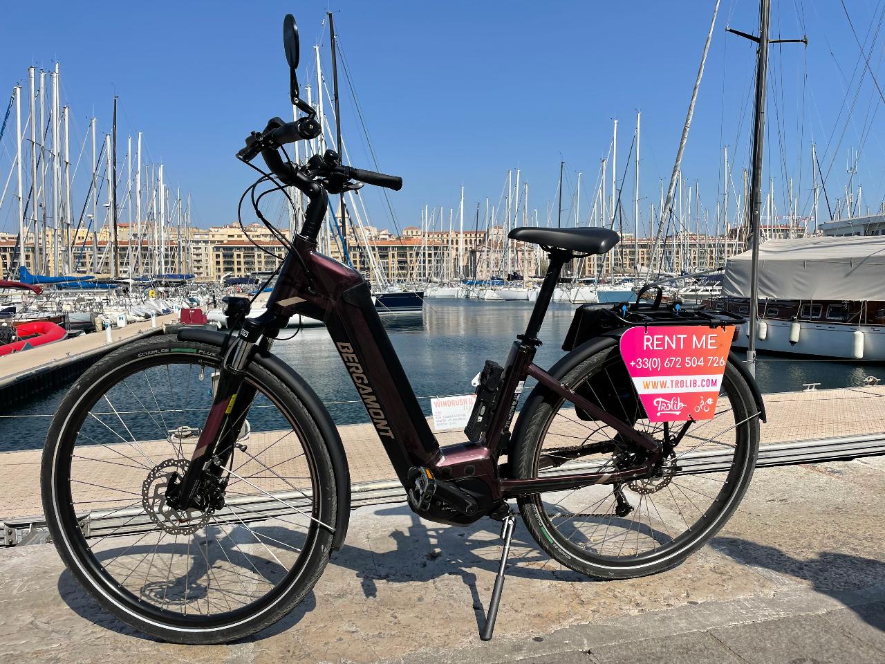 Location velo electrique - Marseille - E-bike rental (avec ou sans pack guide virtuel)
