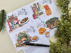 Postcards -- Jordan & Yau Ma Tei Foodie Postcard Set